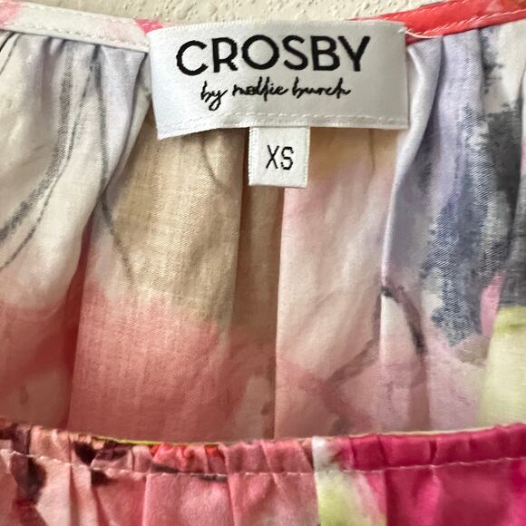 Crosby By Mollie Burch Cata Colorful Ruffle Tank Top Size XS - Picture 5 of 9